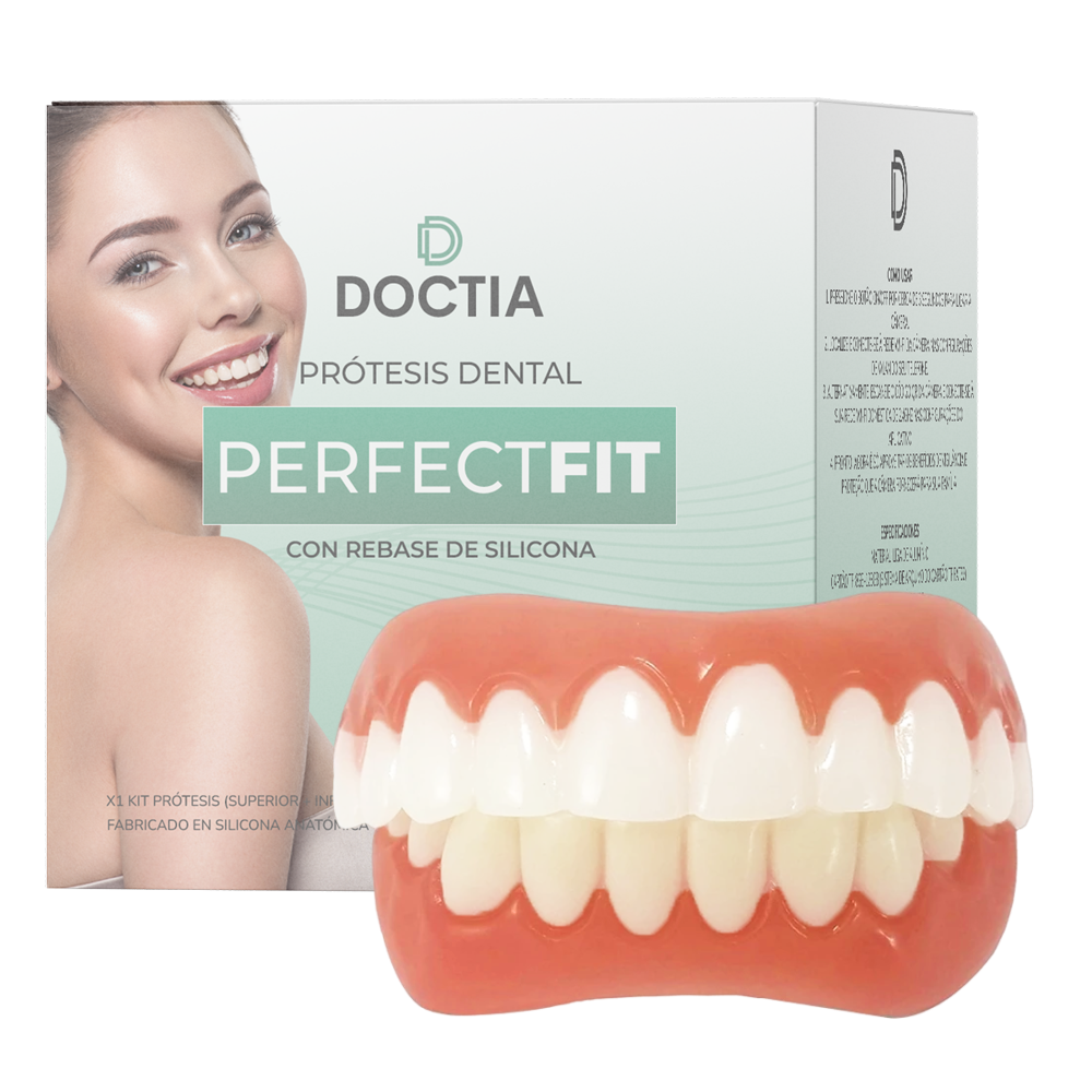 Prótesis Dental DOCTIA™ PerfectFit con Rebase de Silicona