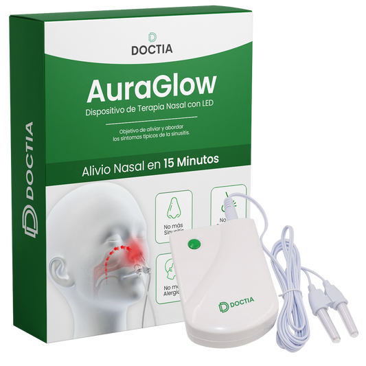 Dispositivo de Terapia Nasal con LED DOCTIA™ AuraGlow