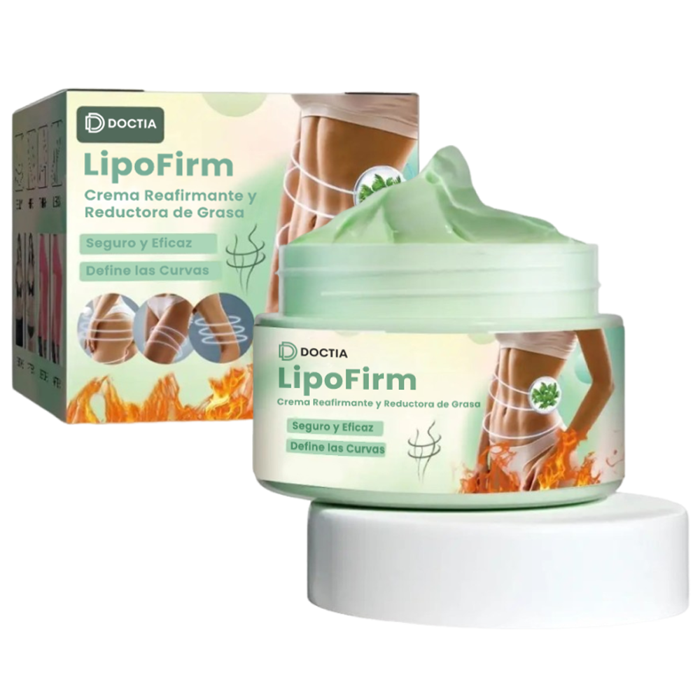 LipoFirm: Crema Reafirmante y Reductora de Grasa
