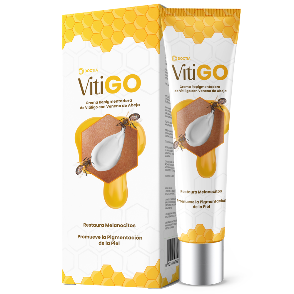 VitiGO™ Crema Repigmentadora de Vitiligo con Veneno de Abeja