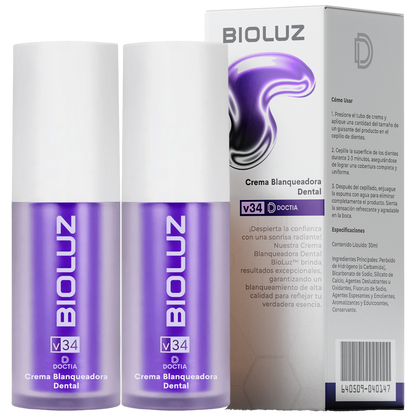 Crema Blanqueadora Dental BioLuz™