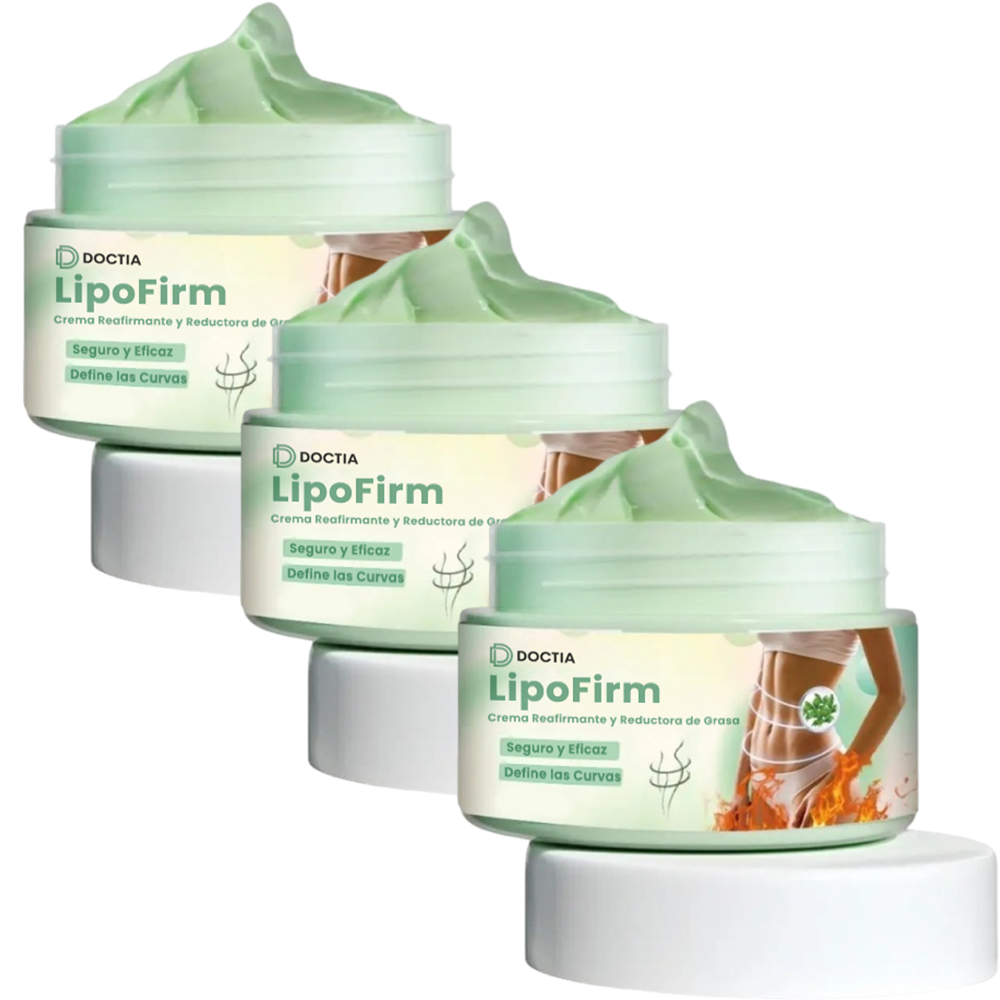 LipoFirm: Crema Reafirmante y Reductora de Grasa